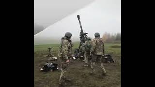 🇻🇬🇺🇦British 105mm howitzer in ukraine #shorts #ukraine #british #howitzer #ukrainewar