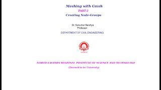 gmsh Tutorial-02 : gmsh and Salome-Meca | Create Groups of Nodes