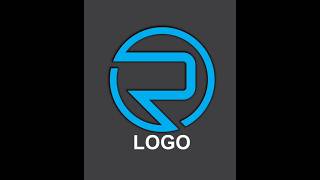 Creative R Logo Design in Coreldraw