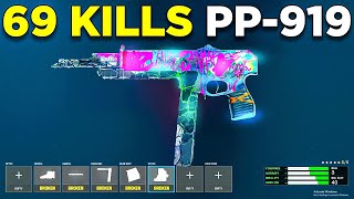 69 Kills w/ #1 PP 919 SMG Loadout in Warzone! 🔥 ( Best PP-919 Class Setup )