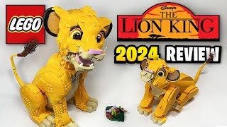 LEGO Disney The Lion King Simba 2024 EARLY Set Reviews
