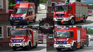 🚨 MZF + RW + LF 16/12 + LF 8/6 + SW-KatS mit VSA Anhänger Feuerwehr Selbitz 🚨