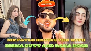 Mr Patlo Having Fun With Rana Hoor \u0026 Bisma Butt 🤣 | Epic TikTok Live Moments!