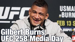 Gilbert Burns: When I'm Champion No One is Safe | UFC 258 Media Day
