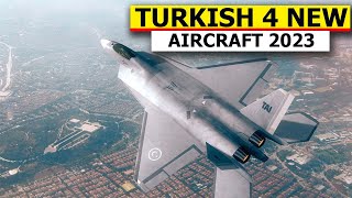 How Turkey is successfully demonstrating its newest four aircraft, which include 5th gen fighter jet