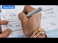 ಬ್ಯಾಂಕ್ ಚೆಕ್ ಬರೆಯುವ ಮಾಹಿತಿ how to write bank cheque self cross neft rtgs account payee