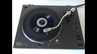 SANYO TP1100 + ORTOFON ET DIAMANT OM 3E Turntable / Platine disque