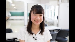 大竹学園　大竹高等専修学校　美容師科　生徒インタビュー2019 vol.2