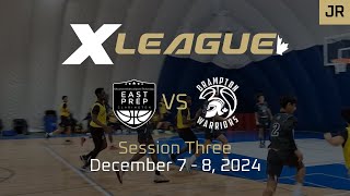 Brampton Warriors Academy vs East Prep | X League Session 3 JUNIOR - December 8 2024