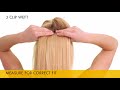 REMY HOW TO CLIP IN HAIR EXTENSIONS