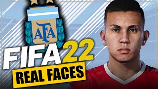 FIFA 22 🇦🇷 ARGENTINA Wonderkids with Real Faces: YOUNG TALENTS - Career Mode