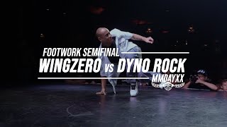 Wingzero vs Dyno Rock // Semifinals Footwork Battle // .stance // Massive Monkees 2019