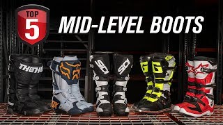 Top 5 Mid-Level Motocross Boots