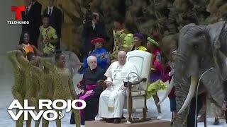 Circo africano impresiona al papa Francisco con su actuación en el Vaticano