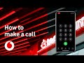 How to make a call | iOS iPhone | TechTeam | Vodafone UK