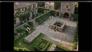 Unreal JRPG Prototype with prerendered background