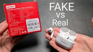 Real VS Fake Lenovo LP40 Thinkplus Earphones  - Don't Get SCAMMED!