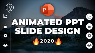 Animated PowerPoint Slide Design Tutorial 🔥Step by Step🔥
