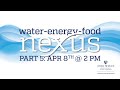 Water-Energy-Food Nexus Part 5: Current and Future Battery Technologies