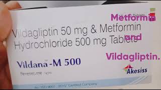 Vildana M 500 | Metformin \u0026 Vildagliptin | Type 2 Diabetes mellitus | lower Blood sugar level