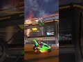 Backboard Flip Reset to Wavedash (watch replay at end) #rocketleague #flipreset  #ariel #weird