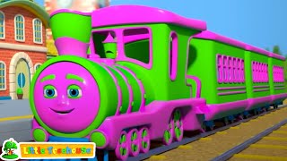 Wheels On the Train, Bus + More Vehicle Songs & Rhymes for Kids