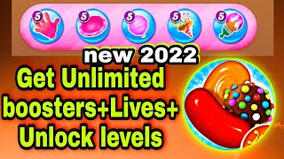Candy crush saga free Unlimited booster Unlimited lives 2022 | candy crush saga mod apk download