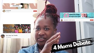 4 Moms Debate || Controversial Parenting Topics