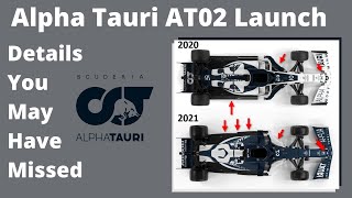 Alpha Tauri AT02 Launch: First Thoughts and 2020 Comparison