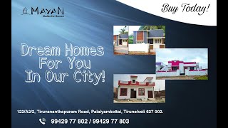 Tirunelveli Properties - Mayan All Nagar - DTCP Approved Plots - Low Budget Houses