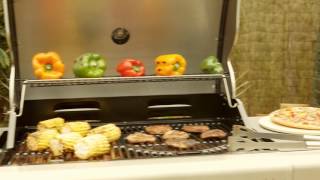 Outback Meteor Gas Barbecue with Multi Cook Plate System - Stainless Steel