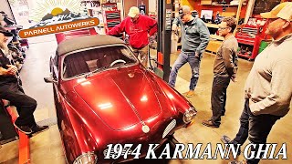 Delivering a Sweet VW Karmann Ghia Convertible - @parnellautowerks Volkswagen Restoration