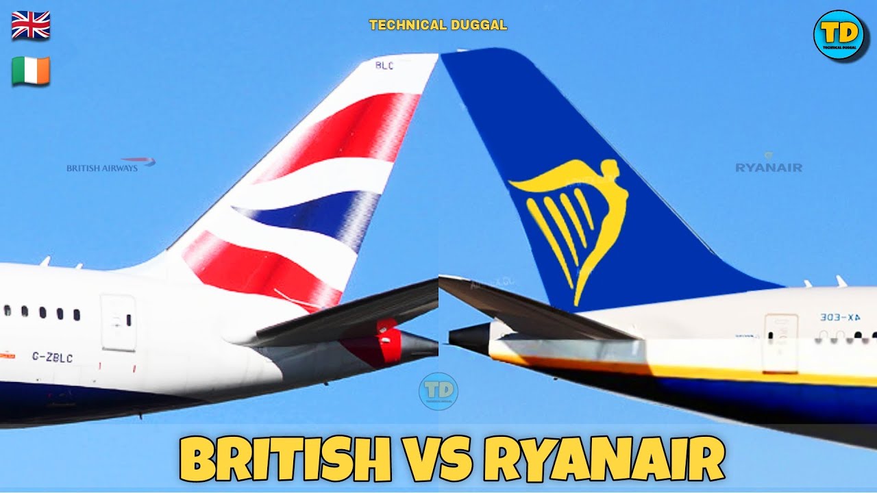 British Airways Vs Ryanair Comparison 2024! 🇬🇧 Vs 🇮🇪 - YouTube