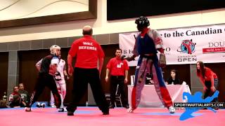 Robbie Lavoie vs Troy Binns - Team Sparring - Canadian Open 2014