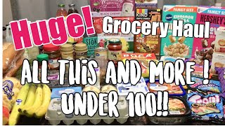 HUGE GROCERY HAUL! | UNDER $100!! | Earn money buying groceries! 💵