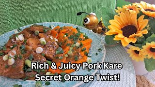 Juicy Pork Kare with Sweet Potato \u0026 Orange – A Must-Try Flavor Boost!