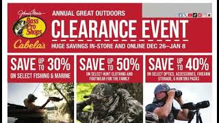 Cabela’s Huge Savings