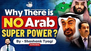 Why US wants Middle East to fight ? | No Arab Superpower | Geopolitics simplified | UPSC GS 2 IR
