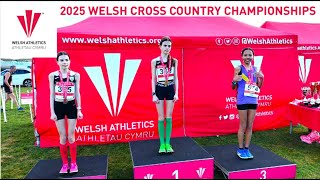 2025 Welsh Cross Country Championship Under 13 Girls - Rhondda AAC