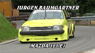 BERGRENNEN HEMBERG 2024 | JURGEN BAUMGARTNER | MAZDA 323 E1 | VIDEOCLIP BY BELLUNOVIDEO