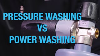 What Parts Do You Need? | Pressure Washing vs Power Washing