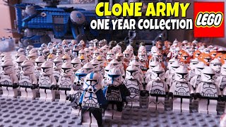 My LEGO CLONE ARMY After a YEAR of Collecting!