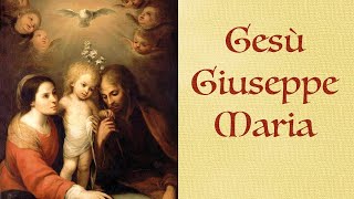 29 dicembre 2024 - Domenica della Sacra Famiglia