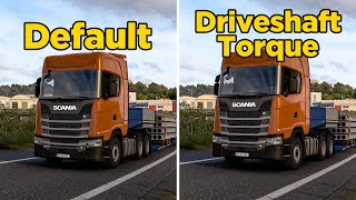 Driveshaft Torque vs Default - ETS2 1.46 Open Beta