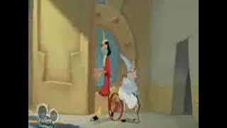 Kuzco and moonwalk