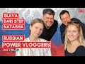 HOSTING RUSSIA'S POWER VLOGGERS  | RussianPlus, Dari Step And Natasha's Adventures At INSIDE RUSSIA