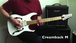 Celestion Greenback vs Creamback M