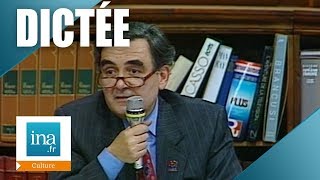 Le corrigé de la dictée de Bernard Pivot 1989 : la correction | Archive INA