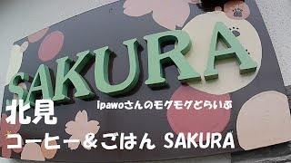 ipawoさんのモグモグどらいぶ　北見　コーヒー＆ごはん SAKURA　ipawoちゃんねる