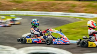 2023 X30 Australian Karting Championship Rd 5 - Heat 1 (12th-3rd) Onboard